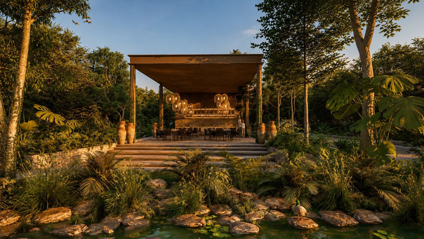 Amenidades y convivencia al aire libre